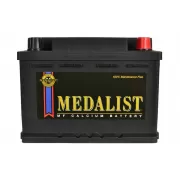 Акумулятор Medalist 61Ah R+ 600A (низькобазовий) 