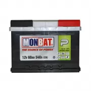 Автомобильный аккумулятор Monbat P 60Ah L+ 540A