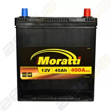 Акумулятор автомобільний Moratti 45Ah JR+ 400A