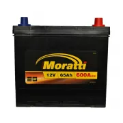 Акумулятор Moratti 65Ah JR+ 600A