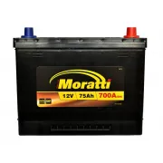 Автомобільний акумулятор Moratti 75Ah JR+ 700A