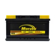 Акумулятор Moratti 85Ah R+ 830A (низькобазовий)
