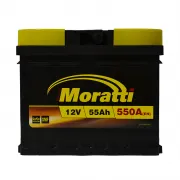 Акумулятор Moratti 55Ah L+ 550A (низькобазовий)