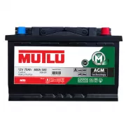 Акумулятор Mutlu AGM Start-Stop 70Ah R+ 760A AGM.L3.70.076.A