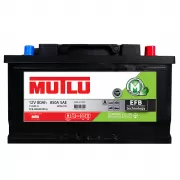 Автомобільний акумулятор Mutlu EFB Start-Stop Technology 80Ah R+ 800A EFB.L4B.80.080.A