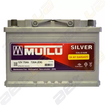 Аккумулятор Mutlu Silver Calcium 75Ah L+ 720A