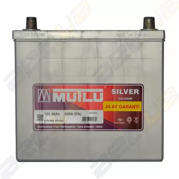 Аккумулятор Mutlu Silver Calcium 56Ah JR+ 420A