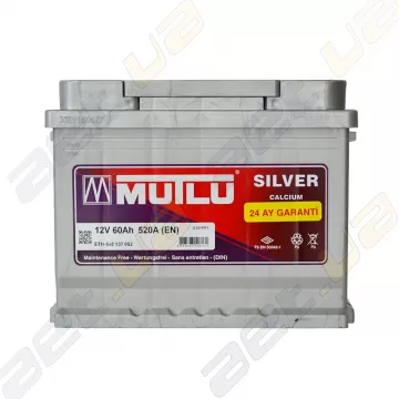 Аккумулятор Mutlu Silver Calcium 60Ah L+ 520A