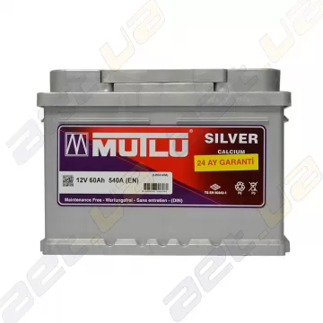 Акумулятор Mutlu Silver Calcium 60Ah R+ 540A (низкобазовый)