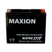 Maxion (YB16L-BS) gel 12V 19Ah 190A En R+