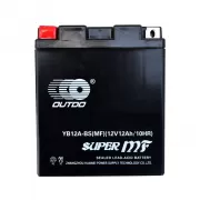 Outdo (YB12A-BS) gel 12V 12Ah L+