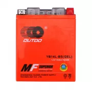 Outdo (YB14L-BS) gel 12V 14Ah R+