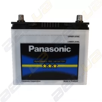 Акумулятор Panasonic (46B24LS-FS) 45Ah JR+ 439A 