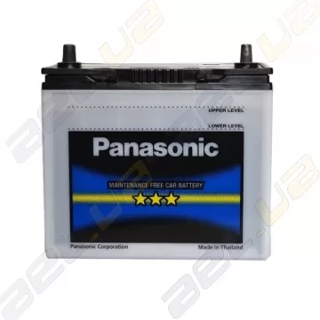 Аккумулятор автомобильный Panasonic (55B24R-FS) 45Аh JL+ 469A тонкая клемма