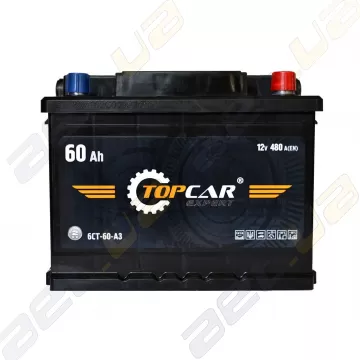 Автомобільний акумулятор TOP CAR Expert 60Ah R+ 480A