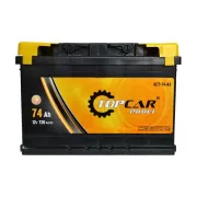 Акумулятор TOP CAR Profi 74Ah R+ 720A