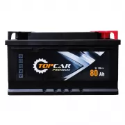 Аккумулятор TOP CAR Korea 80Ah R+ 700A низкобазовый