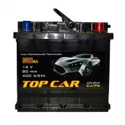 Автомобільний акумулятор TOP CAR 50Ah R+ 400A
