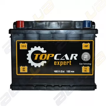Автомобільний акумулятор TOP CAR Expert 60Ah L+ 480A