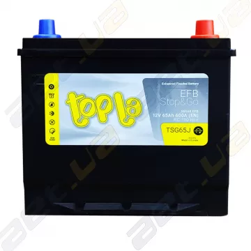 Аккумулятор Topla EFB 65Ah JR+ 600A 1000246 Start Stop