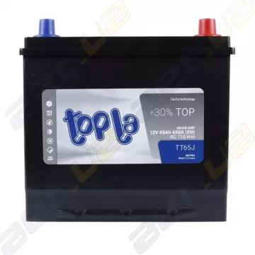 Автомобильный аккумулятор Topla TOP 65Ah JR+ 650A (EN) 1000316