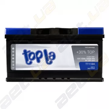 Аккумулятор Topla Top 110AH R+ 1000A 1000214 TT110H 3838807027534