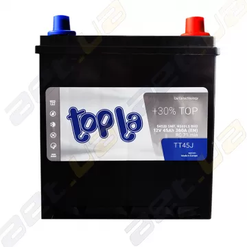 Автомобильный аккумулятор Topla Top 45Ah JR+ 360A 1000304 TT45J