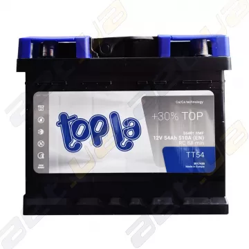 Аккумулятор Topla TOP 54Ah R+ 510A (EN) 1000312 (низкобазовый)