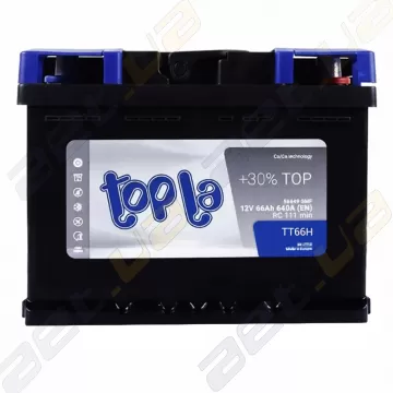 Автомобильный аккумулятор Topla Top 66Ah R+ 640A TT66H 1000315