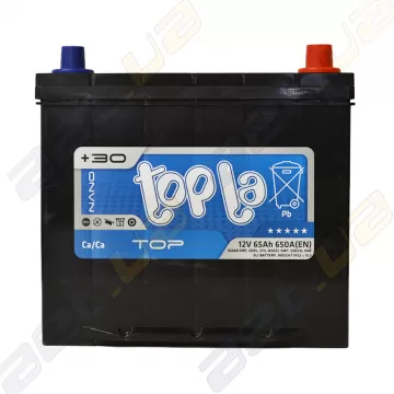 Автомобильный аккумулятор Topla TOP 65Ah JR+ 650A (EN) 1000316