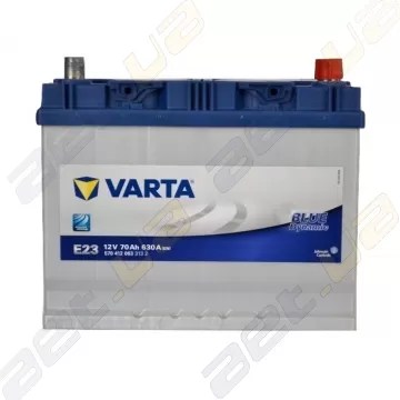 Аккумулятор Varta Blue Dynamic 70Ah JR+ 630A