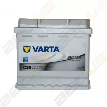 Автомобільний акумулятор Varta Silver Dynamic 54Ah R+ 530A (EN) 554 400 053 (C30)