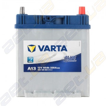 Акумулятор Varta Blue Dynamic 540 125 033 (A13) 40Ah JR+ 330A (Борт)