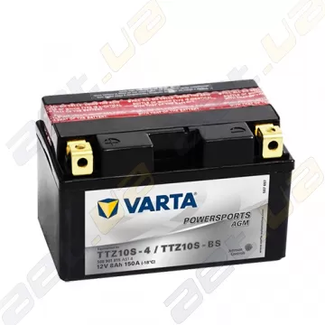 Мото аккумулятор Varta PS AGM (TTZ10S-BS) 12V 8Ah 150A L+