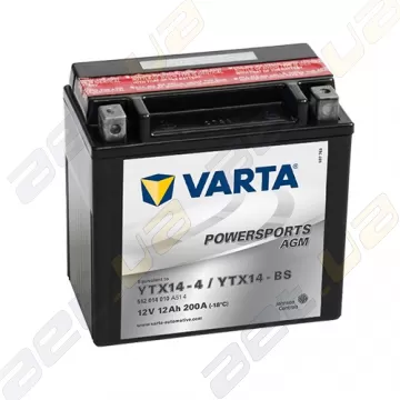 Мото акумулятор Varta PS AGM (YTX14-BS) 12V 12Ah 200A L+