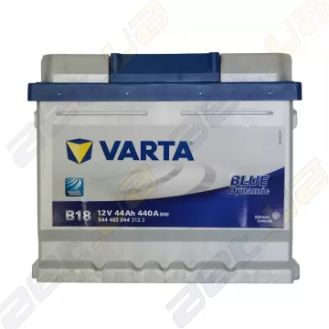 Акумулятор Varta Blue Dynamic 544 402 044 (B18) 44Ah R+ 440A