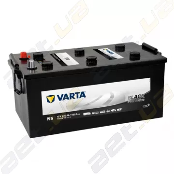Грузовой аккумулятор Varta Promotive Black 720 018 115 (N5) 220Ah L+ 1150A