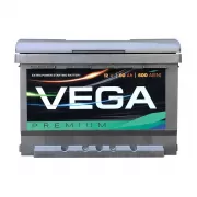 Автомобільний акумулятор Vega 60Ah L+ 600A