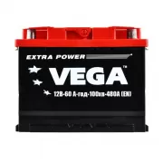 Акумулятор Vega Econom 60Ah R+ 480A