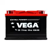 Акумулятор Vega Econom 77Ah R+ 620A
