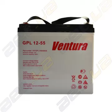Акумулятор Ventura GPL 12v 55Ah