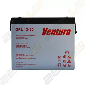 Акумулятор Ventura GPL 12v 80Ah