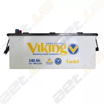 Аккумулятор Viking Gold 140Ah L+ 850A (EN)