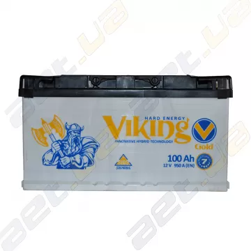 Аккумулятор Viking Gold 100Ah R+ 950A
