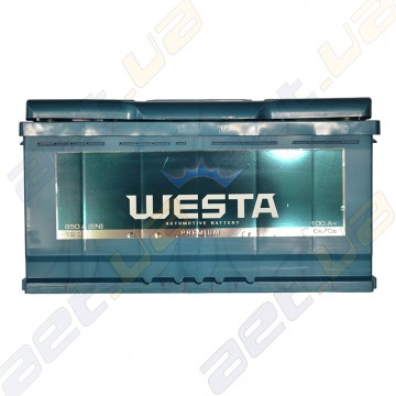 Автомобильный аккумулятор WESTA 100Ah R+ 850A