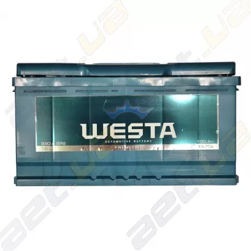 Автомобільний акумулятор WESTA 100Ah R+ 850A