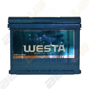 Автомобильный аккумулятор WESTA 65Ah R+ 640A