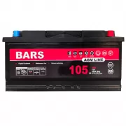 Аккумулятор Bars AGM LINE 105Ah 950A (EN) R+ Start/Stop