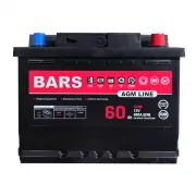 Аккумулятор Bars AGM LINE 60Ah 680A (EN) R+ Start/Stop