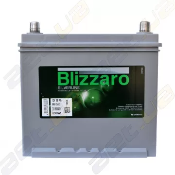 Аккумулятор Blizzaro Silverline Asia 68ah JR+ 600A